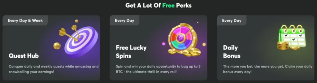 Bonuses at BC Game Casino