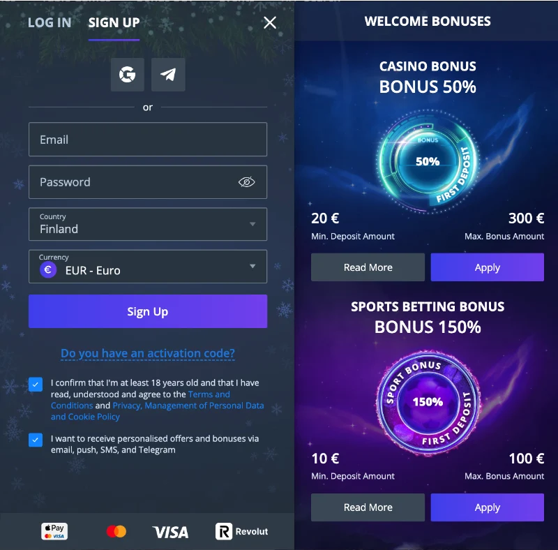 Jet Casino Registration Process