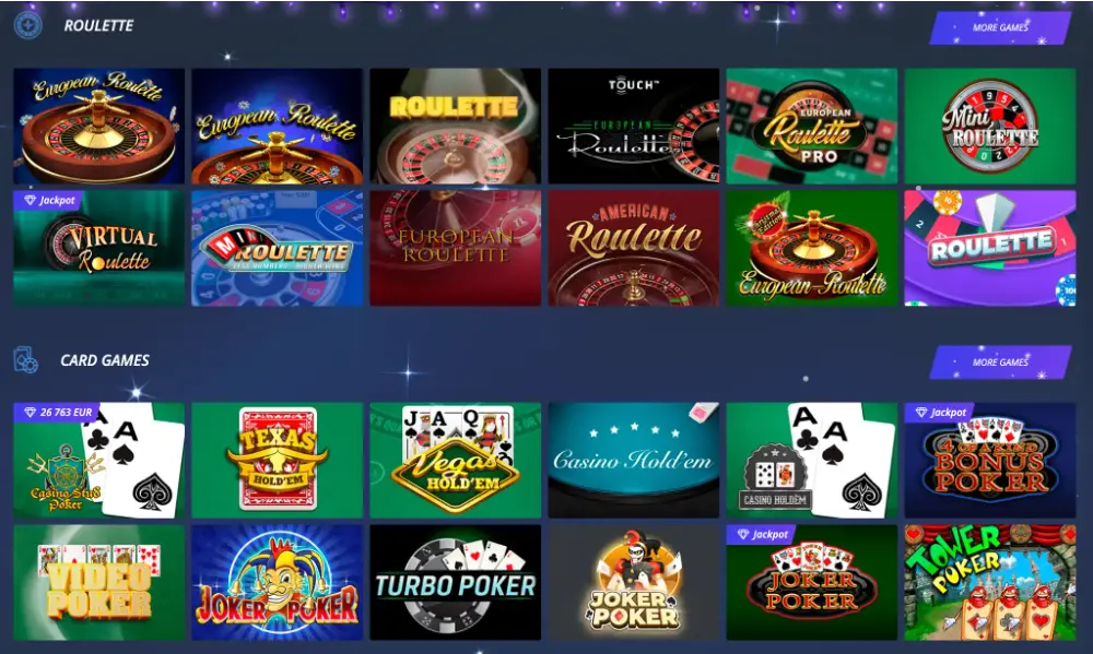 Traditional Table Gaming