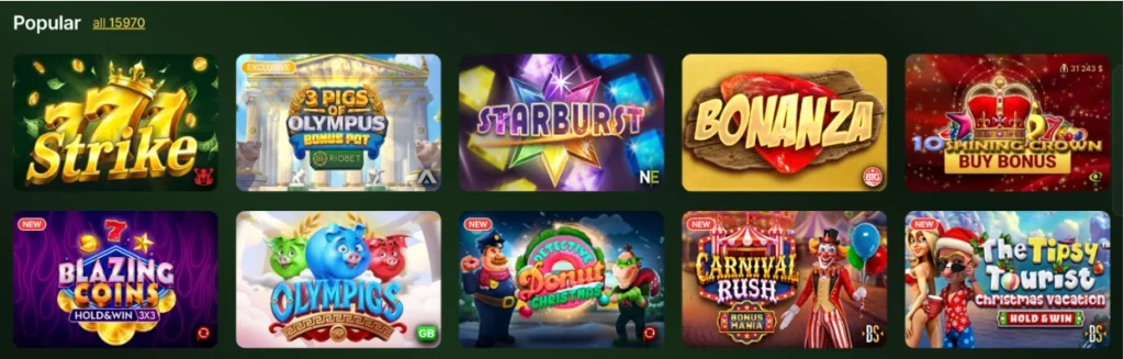 Riobet Casino Slots