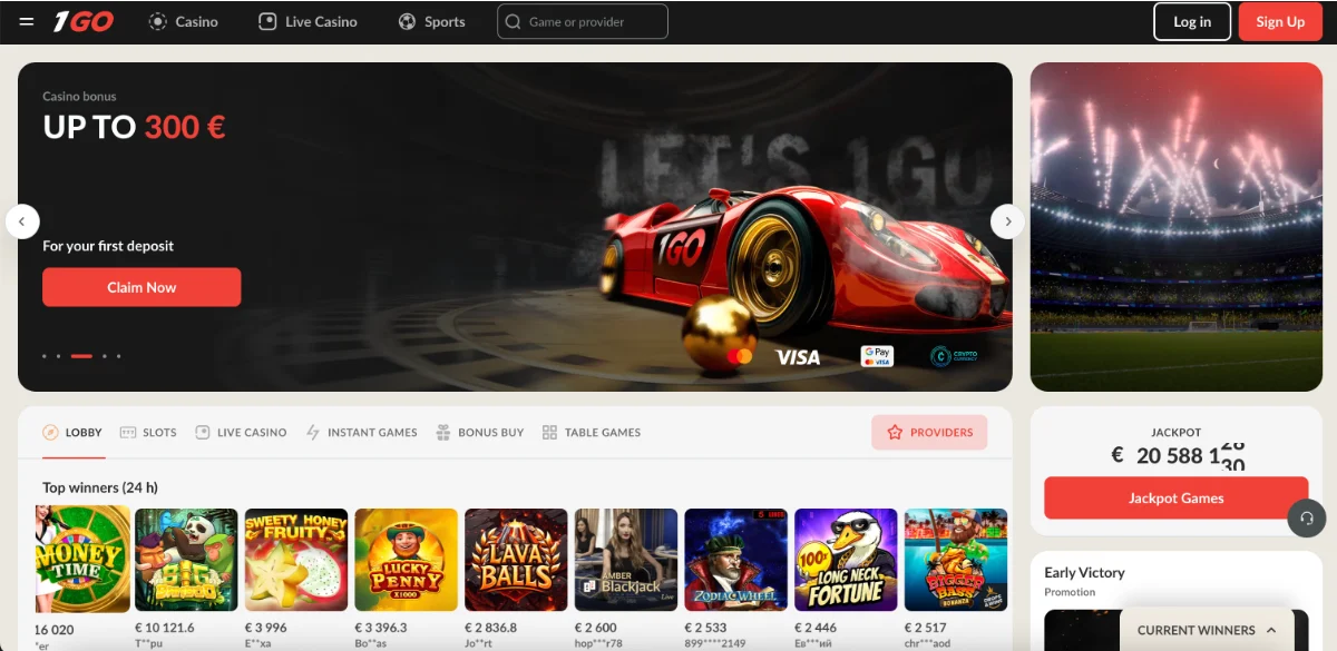 1GO Casino Review & Evaluation