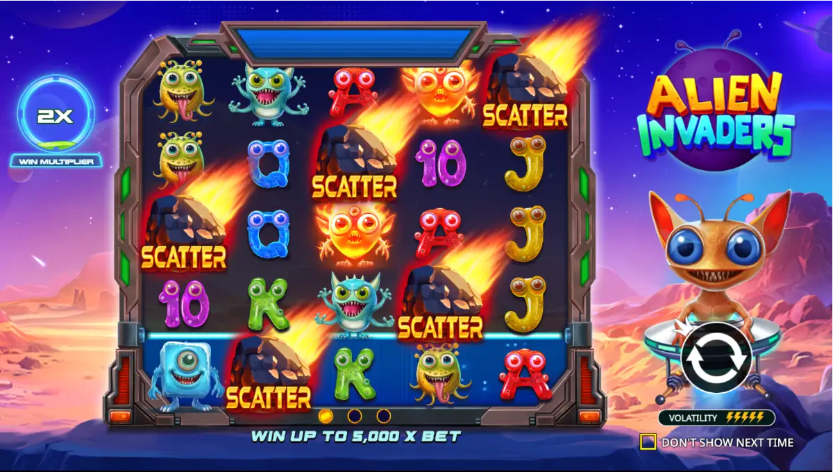 Alien Invaders Slot Review