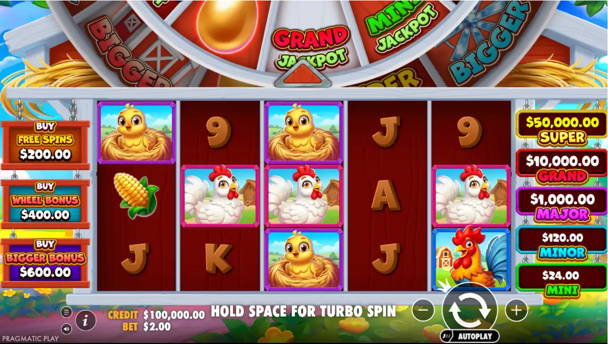Bigger Barn House Bonanza Slot Review