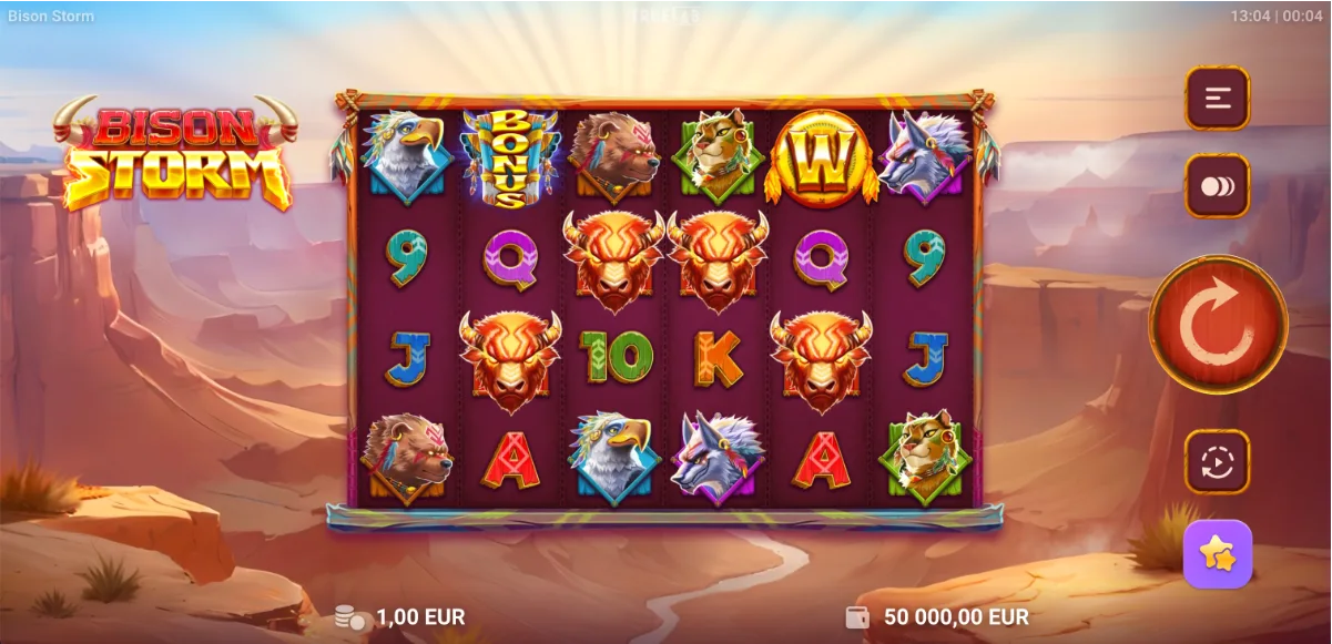 Bison Storm slot review