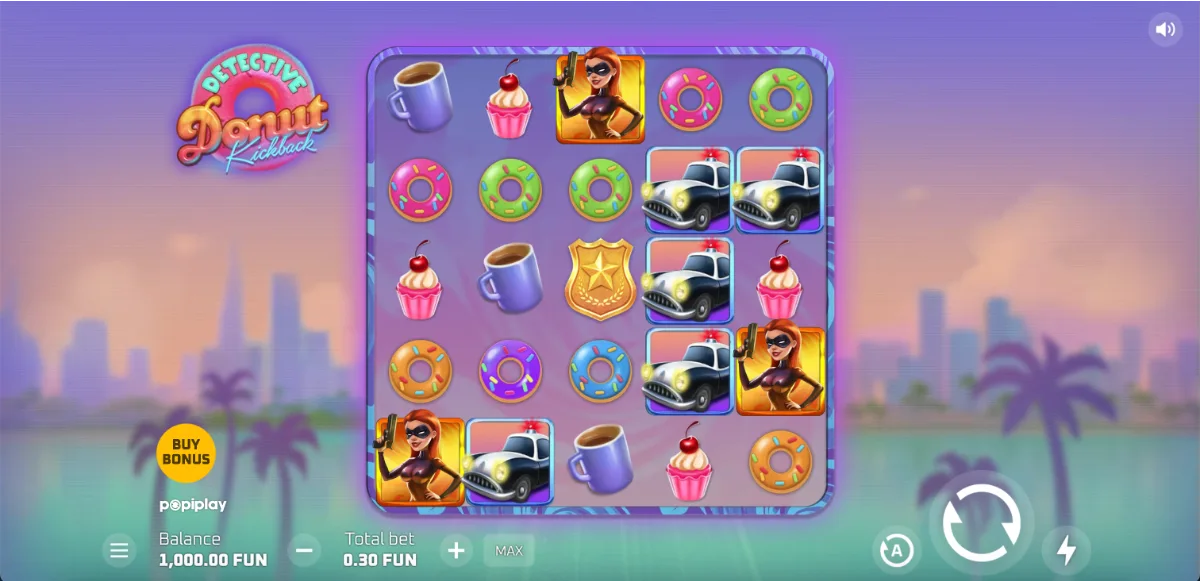 Detective Donut Kickback Slot Review