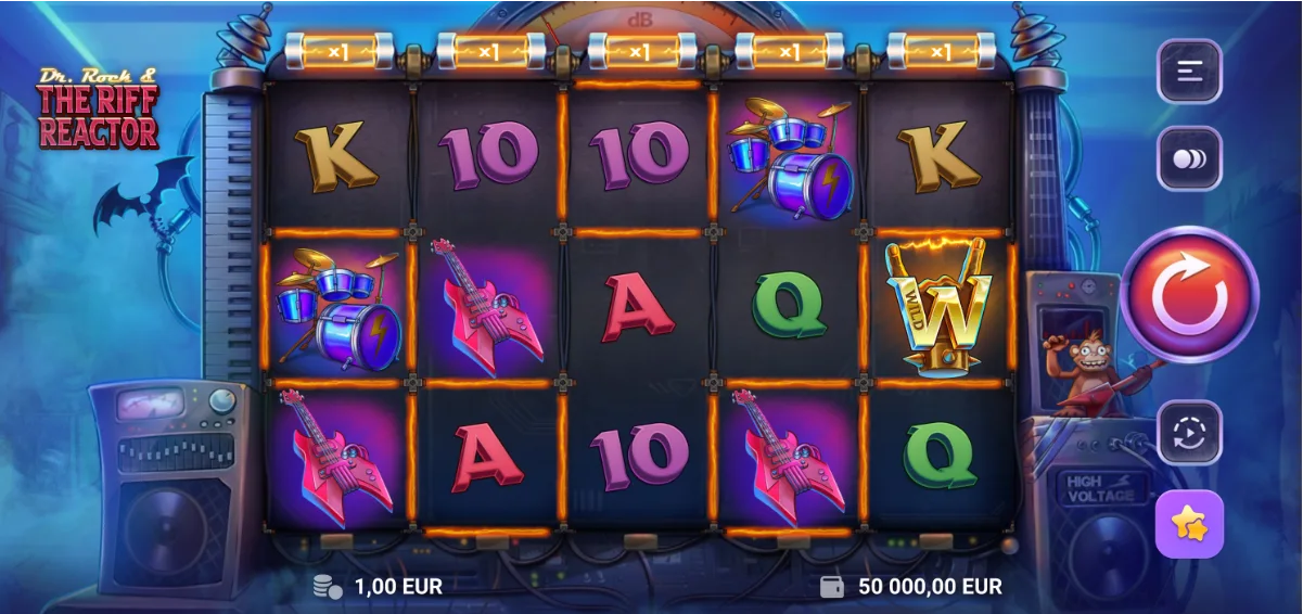 Dr. Rock & the Riff Reactor Slot Review