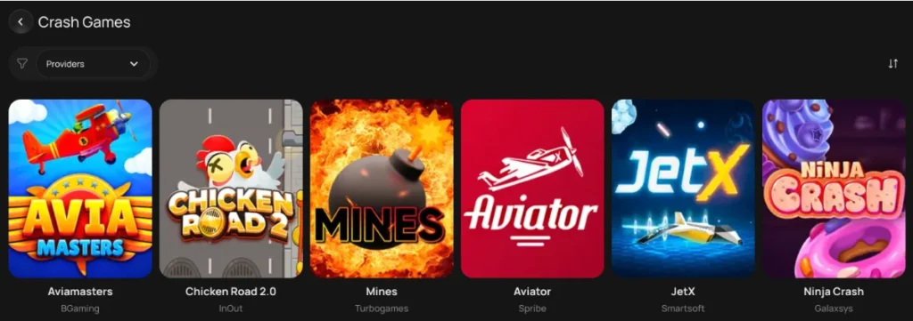 Crash Games: Avia Masters, Chicken Road 2, Mines, Aviator and JetX