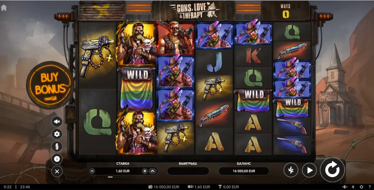 Guns Love & Therapy Slot Review