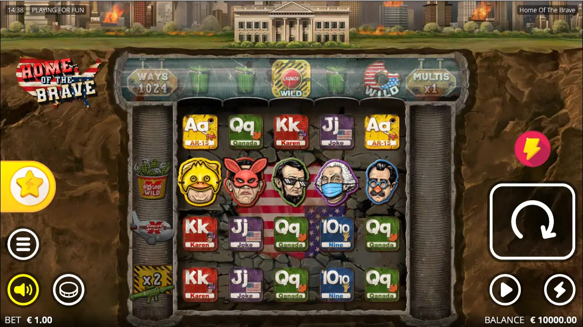 Home of the Brave Slot Review