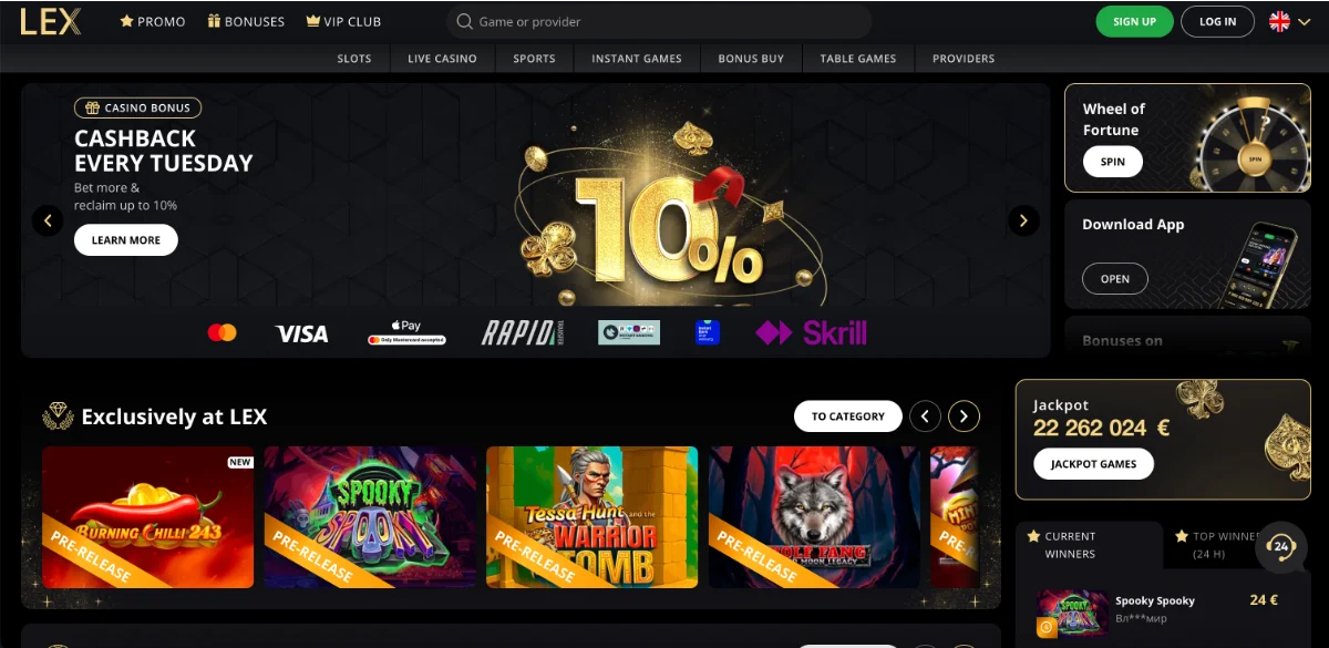 LEX Casino Review