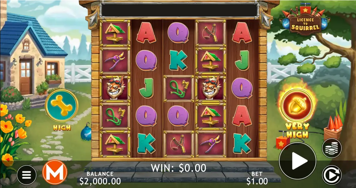 Licence to Squirrel Slot Review