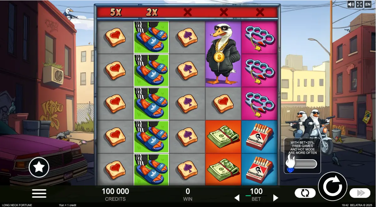 Long Neck Fortune Slot Review