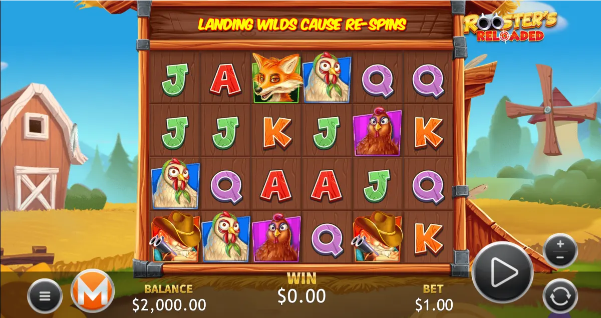 Rooster’s Reloaded Slot Review