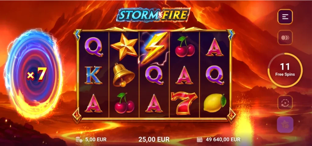 Storm VS Fire Slot Review slot