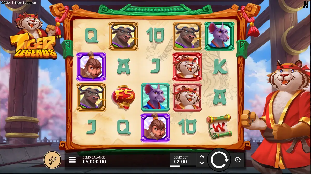 Tiger Legends Slot Review