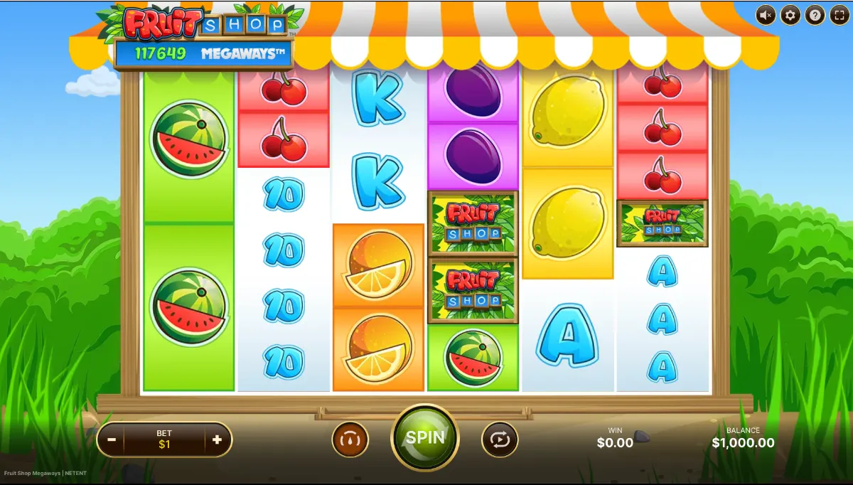Fruit Shop Megaways Slot Review
