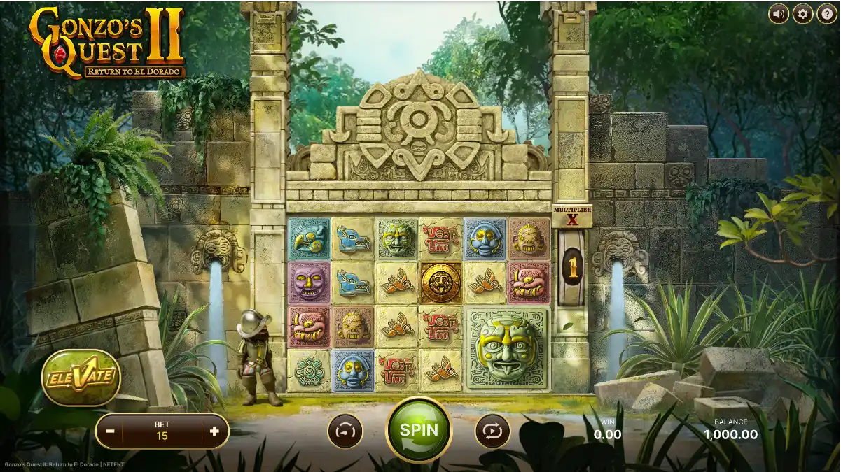 Gonzo's Quest II: Return to El Dorado Slot Review