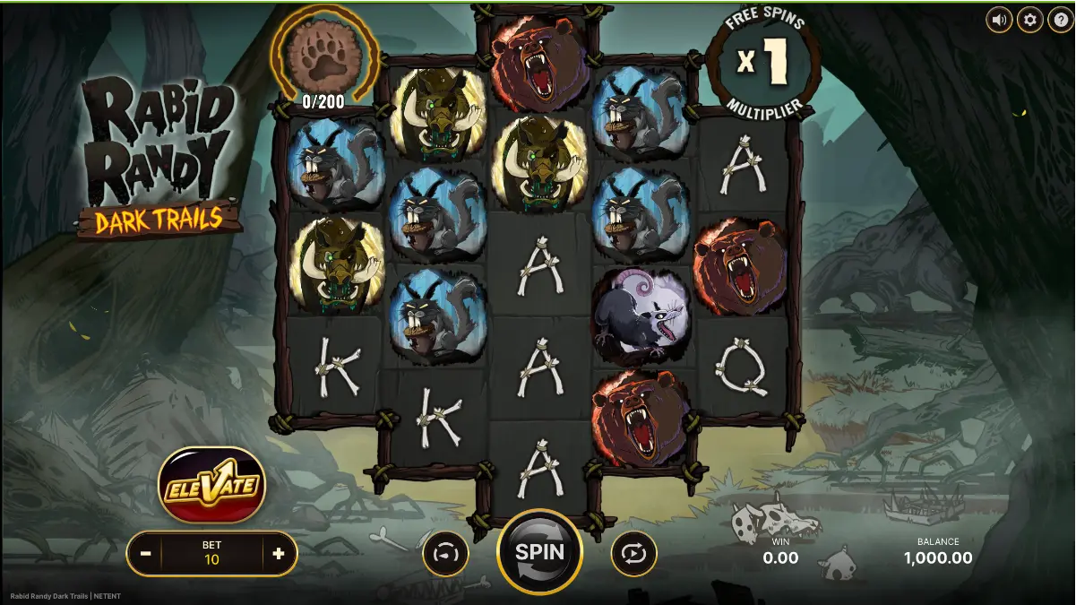 Rabid Randy Dark Trails Slot Review