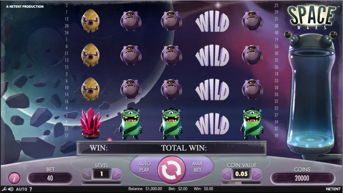 Space Wars Slot Review