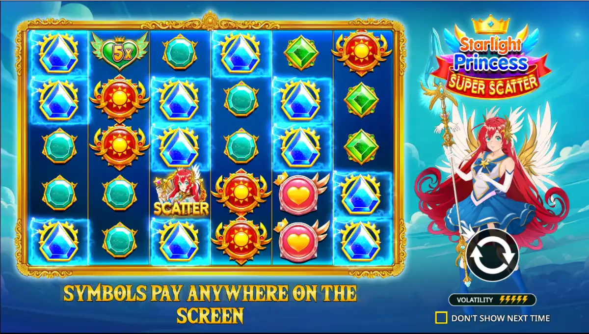 Starlight Princess Super Scatter Slot Review
