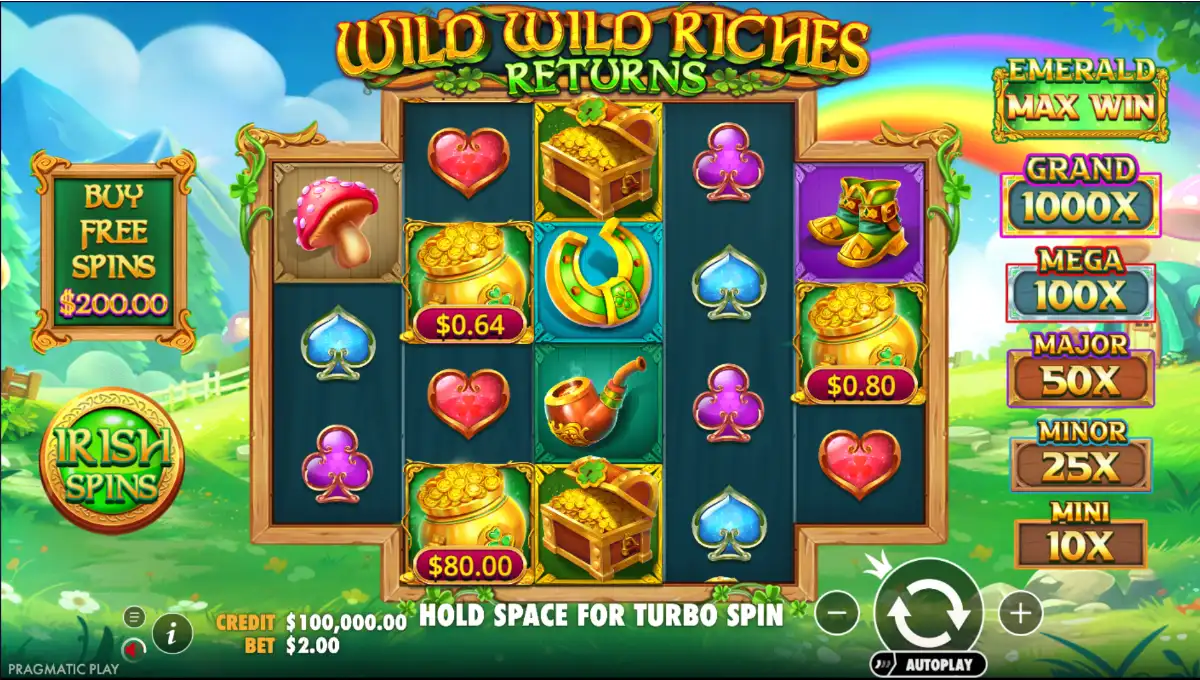 Wild Wild Riches Returns Slot Review