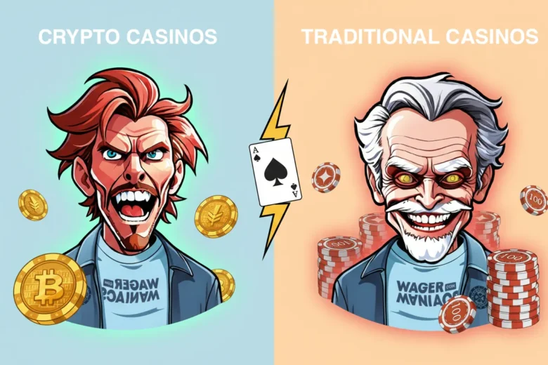 Crypto Casinos vs Traditional Online Casinos: A Complete Breakdown