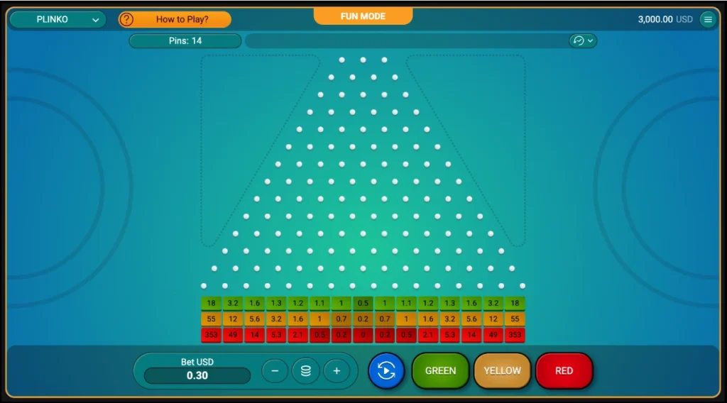 Plinko (Spribe) Crash Game