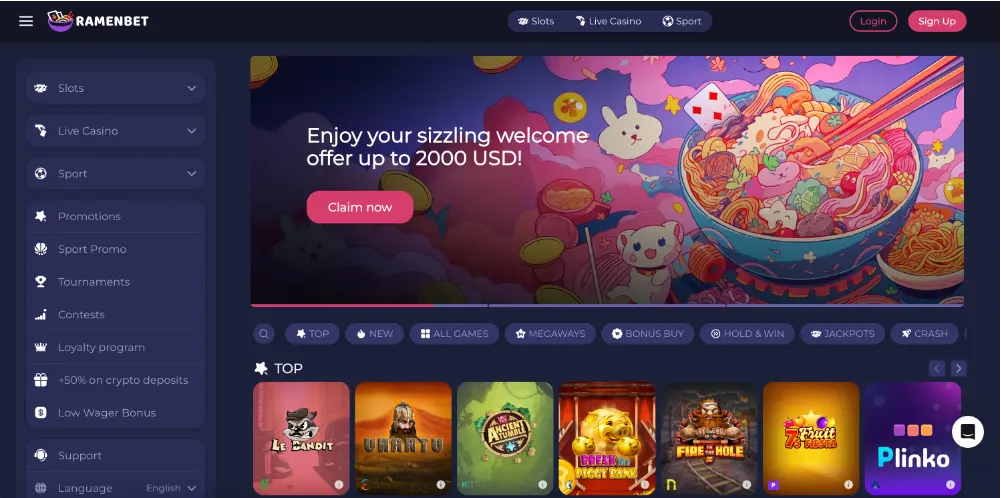 Ramenbet Casino Review