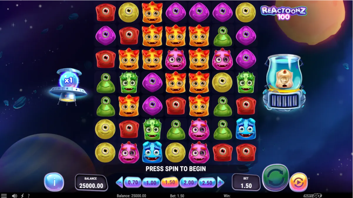 Reactoonz 100 Slot Review