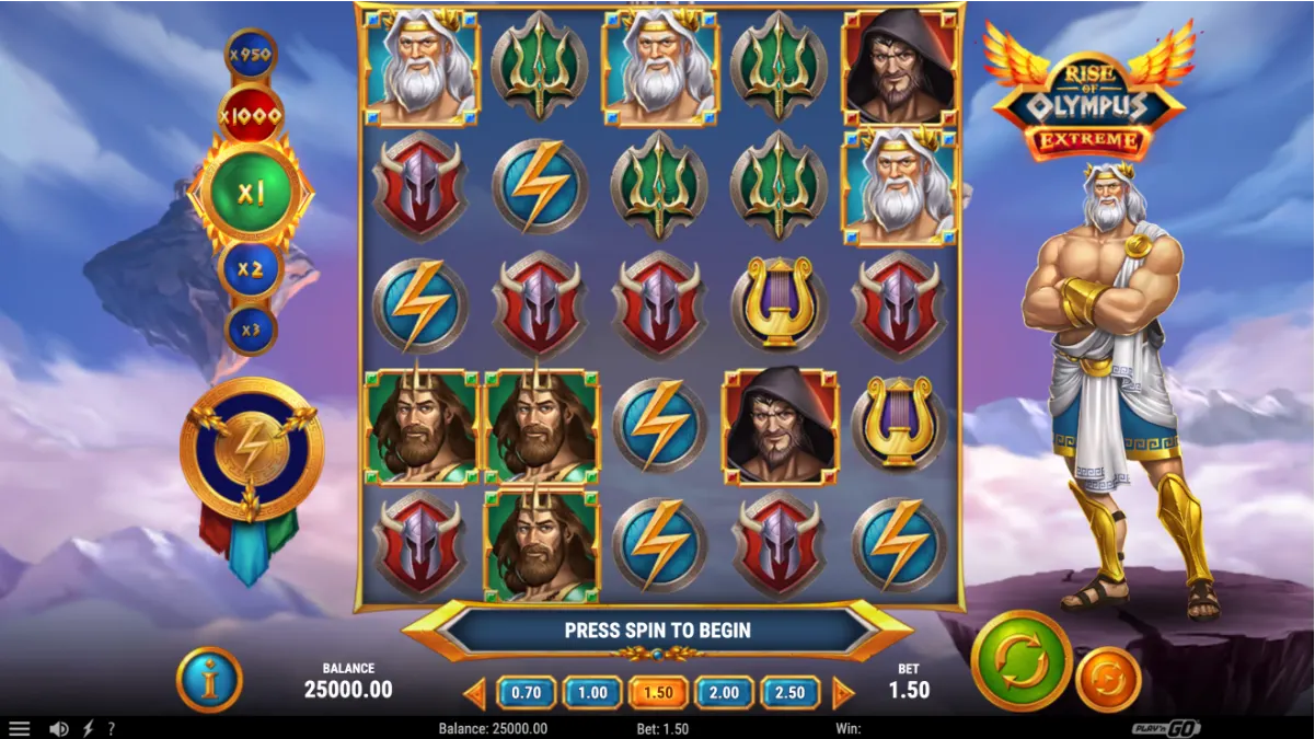 Rise of Olympus Extreme Slot Review