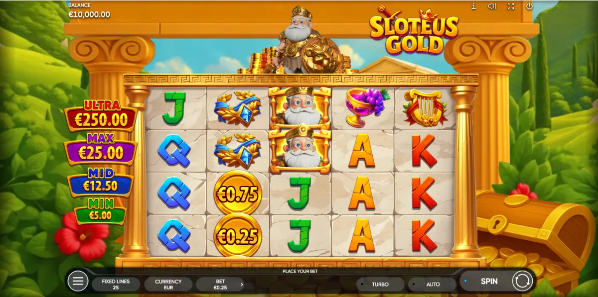 Sloteus Gold Slot Review