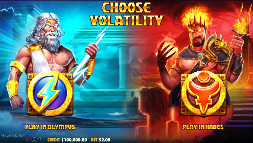 Zeus VS Hades Slot Dual-Mode System