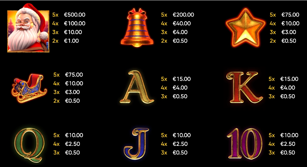 Book of Santa Symbols