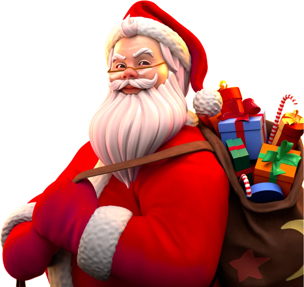 Book of Santa Slot Theme and Visual Design