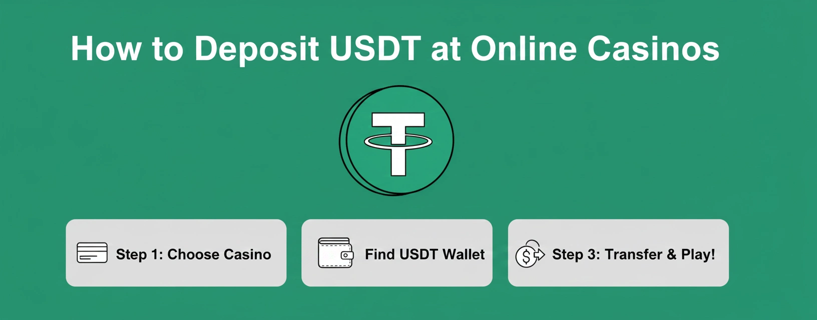 How to Deposit USDT at Online Casinos