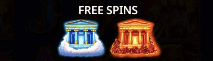 Zeus VS Hades Slot Free Spins Symbols