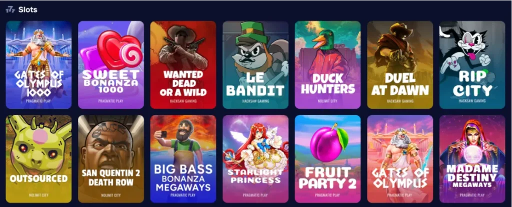 Duel Casino All Slots