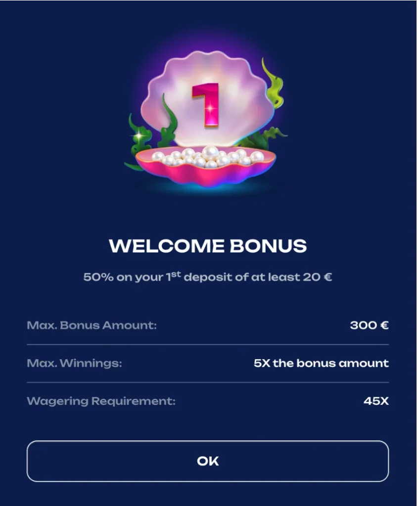 Fugu Casino Welcome Bonus