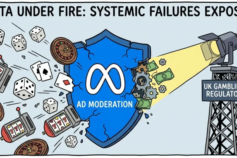 Meta Under Fire: UK Gambling Regulator Exposes Systemic Failures in Ad Moderation