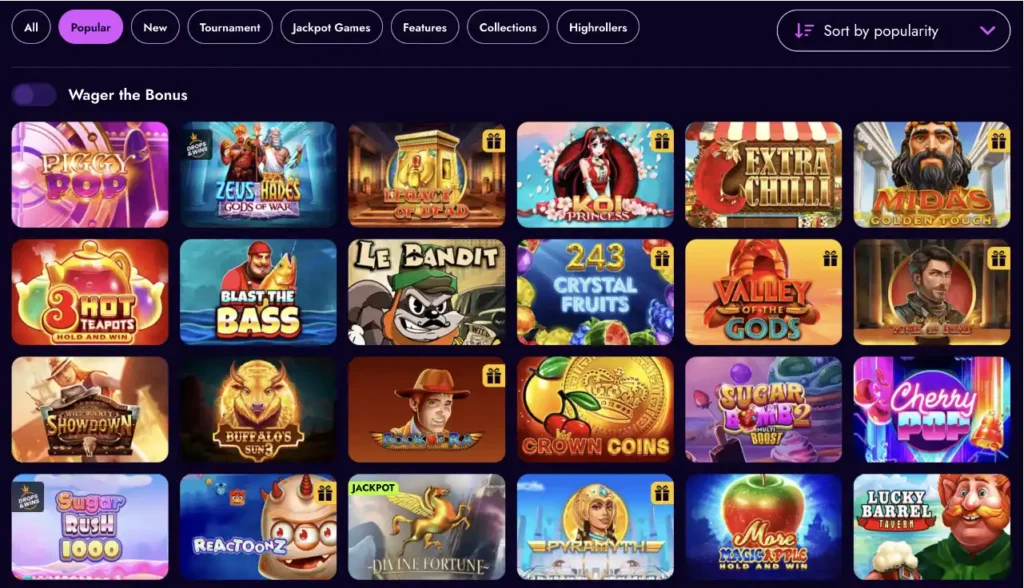 IRWIN Casino Games