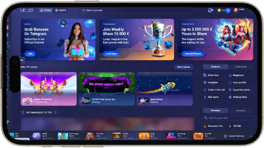 Legzo Online Casino Mobile: Android App, No iOS App