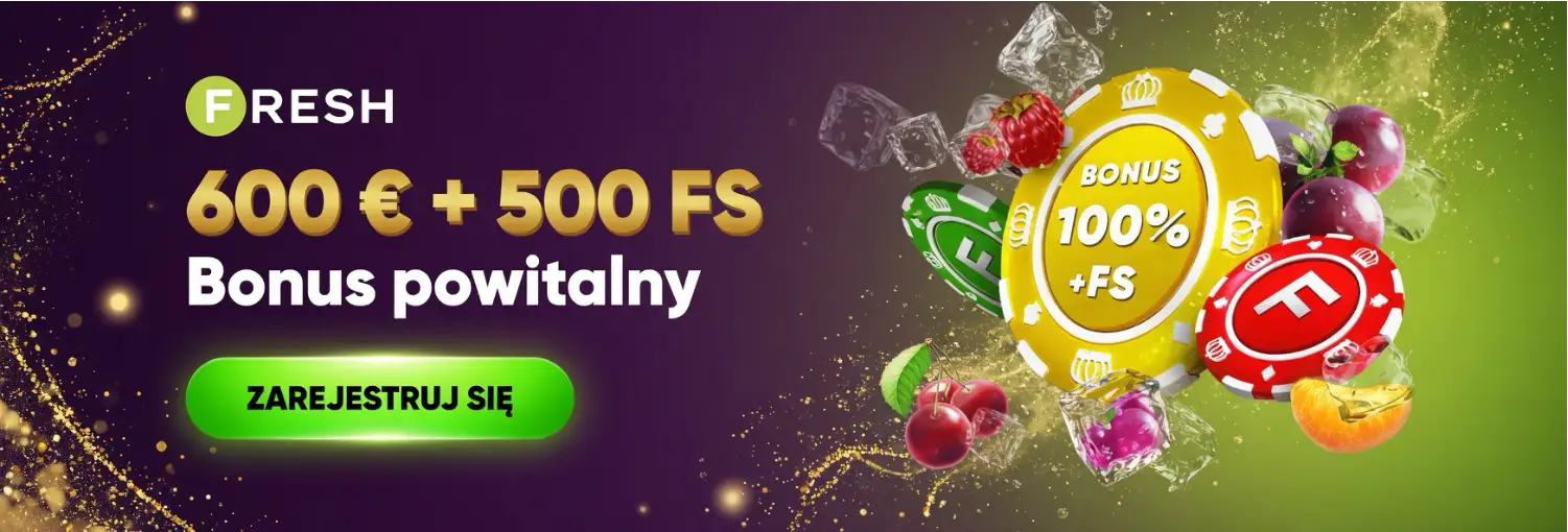 Fresh Casino - Najlepsze Bonusy Powitalne dla Początkujących