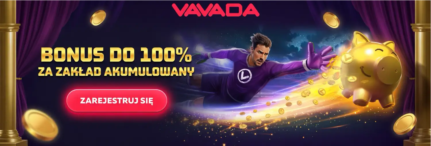 Vavada Casino Bonus powitalny: 100% bonus + 100 darmowych spinów